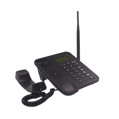Beli Telepon Meja Darat Baterai Lithium 2 Sim 850MHz Gsm Telepon Desktop Nirkabel online manufacture