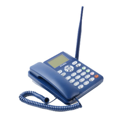 Beli DLNA MP3 Wireless Gsm Desk Phone Dual Sim Gsm Desktop Phone Kemampuan Anti Interferensi online manufacture