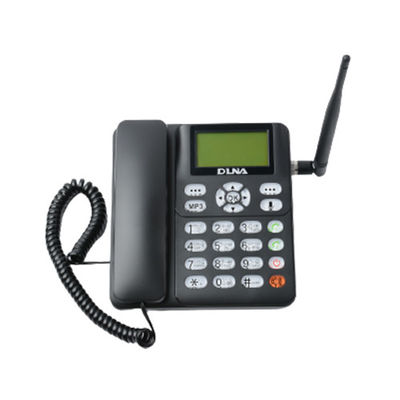 Beli 2 Sim Digital Cordless Phone GSM Dua Kartu Sim Telepon Meja Kerahasiaan Yang Kuat online manufacture