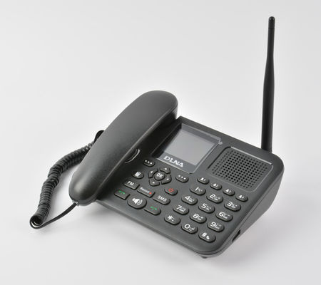Beli Telepon Meja Nirkabel GSM Tetap Ganda, Telepon Desktop Antena TNC online manufacture