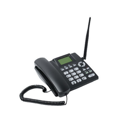 Telepon Rumah Nirkabel Tetap GSM TNC 1000mAh Telepon Analog Portabel